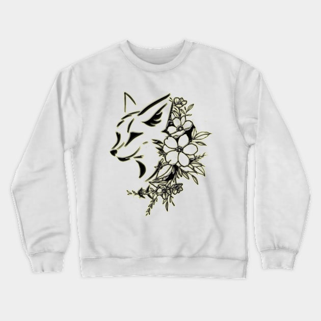 Fox Crewneck Sweatshirt by Megoo Store